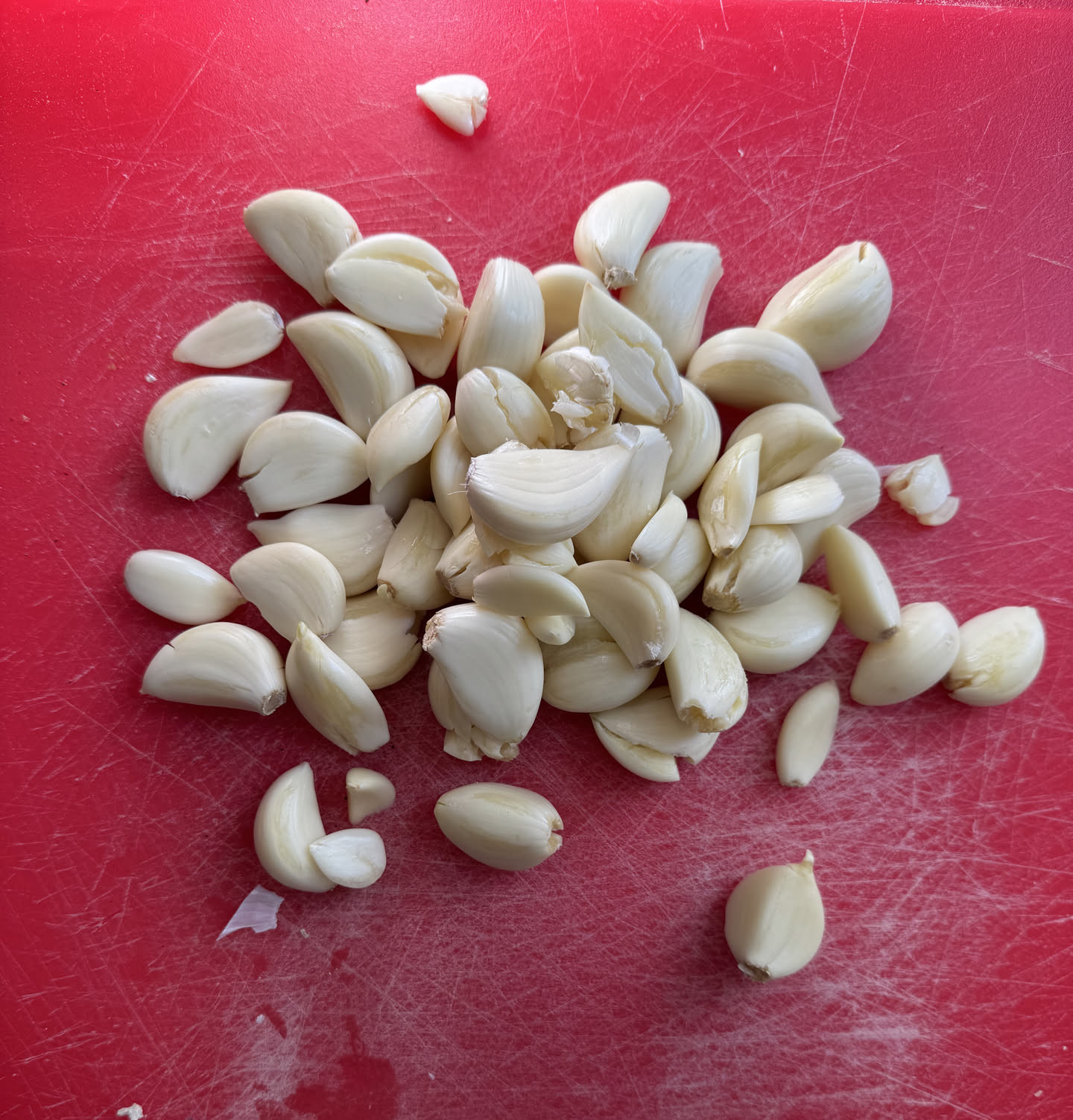 Five heads of garlic